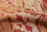 antique square french aubusson rug 47138 pile Nazmiyal