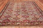 antique square french aubusson rug 47138 whole Nazmiyal