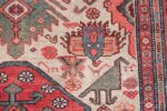 antique tribal ivory background bakshaish persian rug 49508 bird Nazmiyal