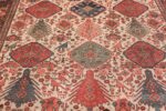 antique tribal ivory background bakshaish persian rug 49508 more Nazmiyal