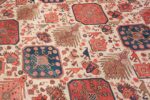 antique tribal ivory background bakshaish persian rug 49508 side Nazmiyal