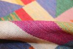 colorful vintage scandinavian kilim rug by agda osterberg 49573 pile Nazmiyal