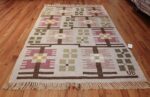flat weave geometric scandinavian rug by ulla brandt 49565 whole Nazmiyal