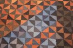 geometric vintage scandinavian rug by kristianstad lans hemslöjd 49587 color Nazmiyal