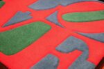 modern pop art love rug by robert indiana 49562 part Nazmiyal
