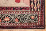 small size antique marbediah israeli rug 49589 corner Nazmiyal