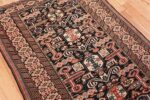 small size antique tribal perpedil caucasian rug 49540 side Nazmiyal