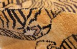 tiger design vintage chinese rug 49560 pile Nazmiyal