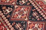 tribal antique shirvan caucasian rug 49580 central medallion Nazmiyal