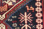 tribal antique shirvan caucasian rug 49580 horse Nazmiyal