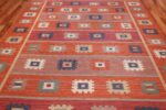 vintage flat woven marta maas scandinavian rug 49568 field Nazmiyal