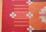 vintage flat woven scandinavian rug by ingegerd silow 49583 border Nazmiyal