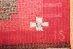 vintage flat woven scandinavian rug by ingegerd silow 49583 is Nazmiyal
