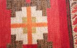 vintage flat woven scandinavian rug by ingegerd silow 49583 knots Nazmiyal