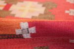 vintage flat woven scandinavian rug by ingegerd silow 49583 pile Nazmiyal