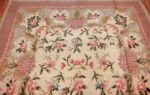 vintage floral romanian bessarabian rug 50379 top Nazmiyal