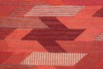 vintage geometric marta maas scandinavian rug by barbro nilsson 49563 closeup Nazmiyal