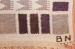 vintage marta maas scandinavian rug by barbro nilsson 49571 bn Nazmiyal