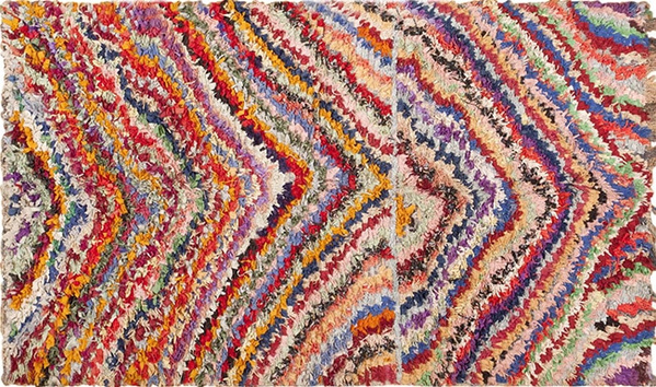 Vintage Moroccan Boucherouite Rug Vintage Moroccan Boucherouite Rug by nazmiyal