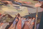 vintage pinton freres gynning french tapestry 49574 race Nazmiyal