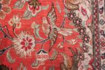 animal motif silk vintage qum persian runner rug 49602 knots Nazmiyal