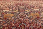 antique animal motif agra indian rug 49623 tiara Nazmiyal