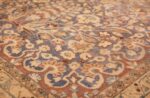 antique blue background khorassan persian rug 49597 design Nazmiyal
