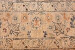 antique blue background khorassan persian rug 49597 knots Nazmiyal