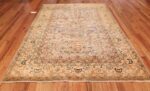 antique blue background khorassan persian rug 49597 whole Nazmiyal