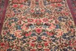 antique floral kerman persian rug 49617 field Nazmiyal