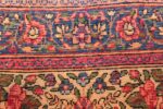 antique floral kerman persian rug 49617 knots Nazmiyal