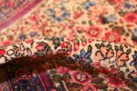 antique floral kerman persian rug 49617 pile Nazmiyal