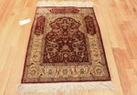 vintage silk hereke turkish prayer rug 49611 whole Nazmiyal