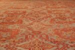 antique large oushak turkish rug 49652 field Nazmiyal