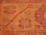antique large oushak turkish rug 49652 knots Nazmiyal