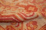 antique large oushak turkish rug 49652 pile Nazmiyal