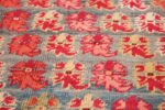 antique room size ghiordes turkish rug 49657 flower Nazmiyal
