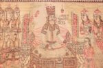 antique small size pictorial kerman persian rug 49618 back Nazmiyal