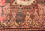 antique small size pictorial kerman persian rug 49618 stairs Nazmiyal