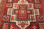 antique small size west anatolian bergama rug 49505 medallion Nazmiyal