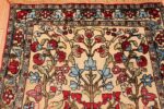 antique souf silk kashan persian rug 49615 top Nazmiyal