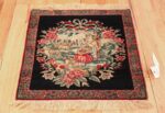 antique square small size kerman persian rug 49614 whole Nazmiyal