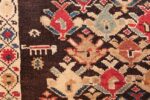 antique tribal kuba caucasian runner rug 49643 animal Nazmiyal