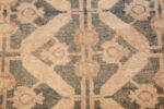 geometric antique tabriz persian rug 49647 closeup Nazmiyal