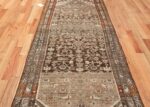 geometric designed antique tribal malayer persian runner rug 49629 field Nazmiyal