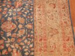gray background antique khorassan persian rug 49634 border Nazmiyal