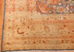 gray background antique khorassan persian rug 49634 corner Nazmiyal