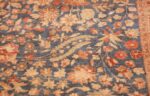 gray background antique khorassan persian rug 49634 leaves Nazmiyal