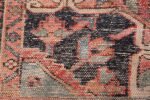 large antique geometric heriz persian rug 49654 knots Nazmiyal