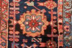 large antique geometric heriz persian rug 49654 one Nazmiyal